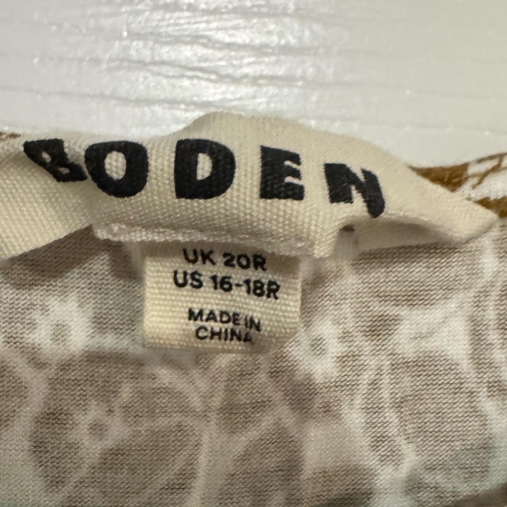 Boden Thea Sleeveless Midi Dress - Picture 8 of 9